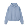 Light blue hoodie with 'Rafale' branding on a white background (Blue)
