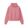 Red hoodie with 'BRIGHT MOON' text on a white background (Red)