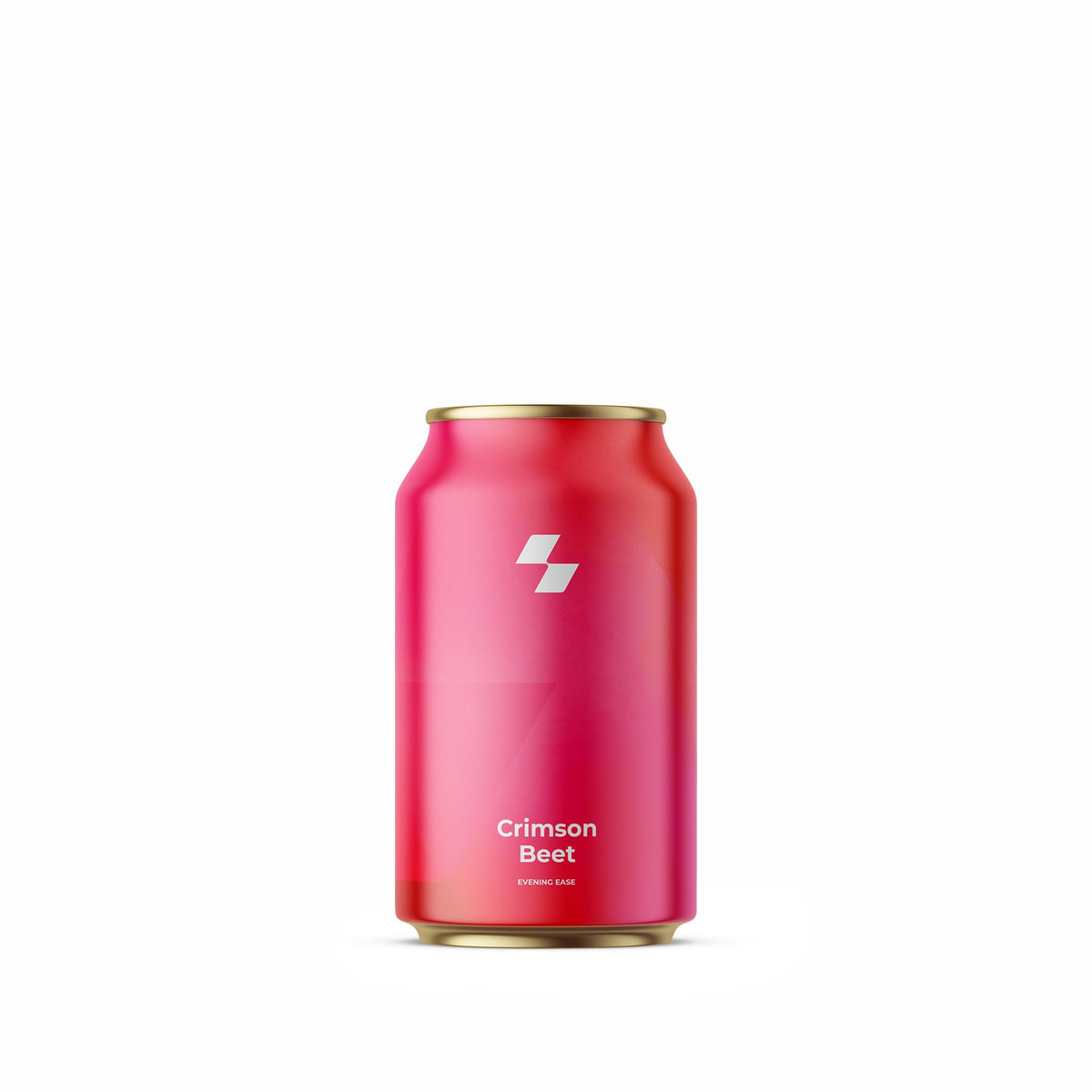 Red can labeled 'Crimson Beet' with a white logo on a white background (12 oz / 330 ml)