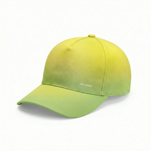 Yellow gradient cap on a white background (Green)