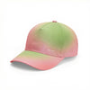 Pink and green gradient cap on a white background (Pink)