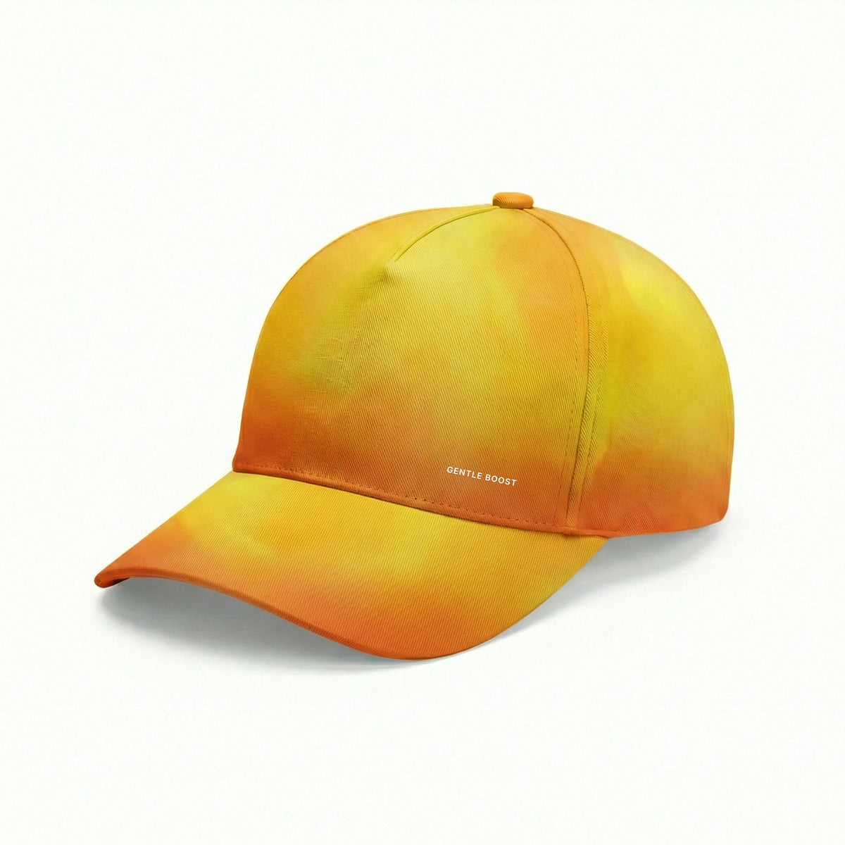Orange baseball cap on a white background (Orange)