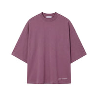 Purple t-shirt with 'LIGHT HARMONY' branding on a white background (Violet)