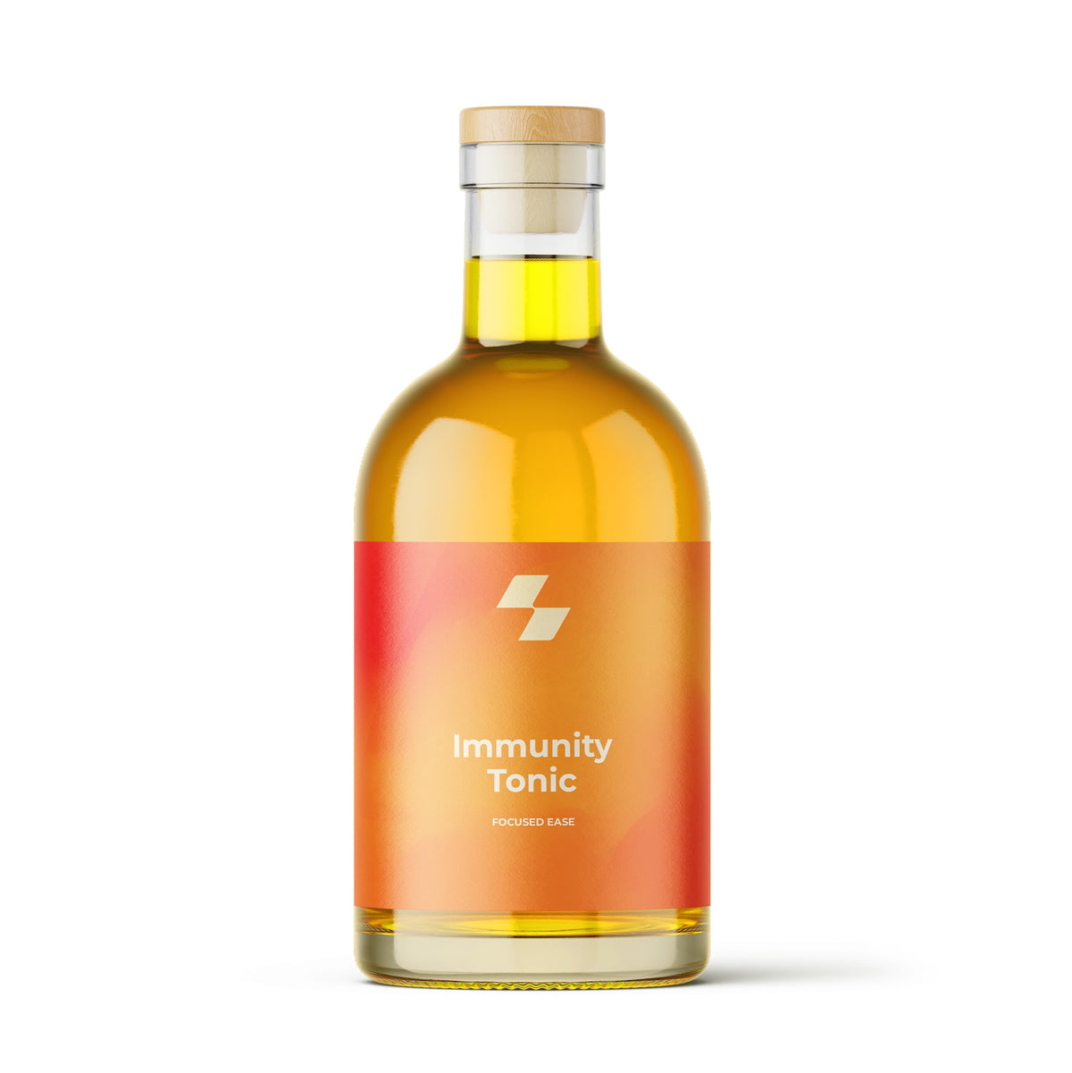 Bottle of 'Immunity Tonic' on a white background (24 oz / 700 ml)