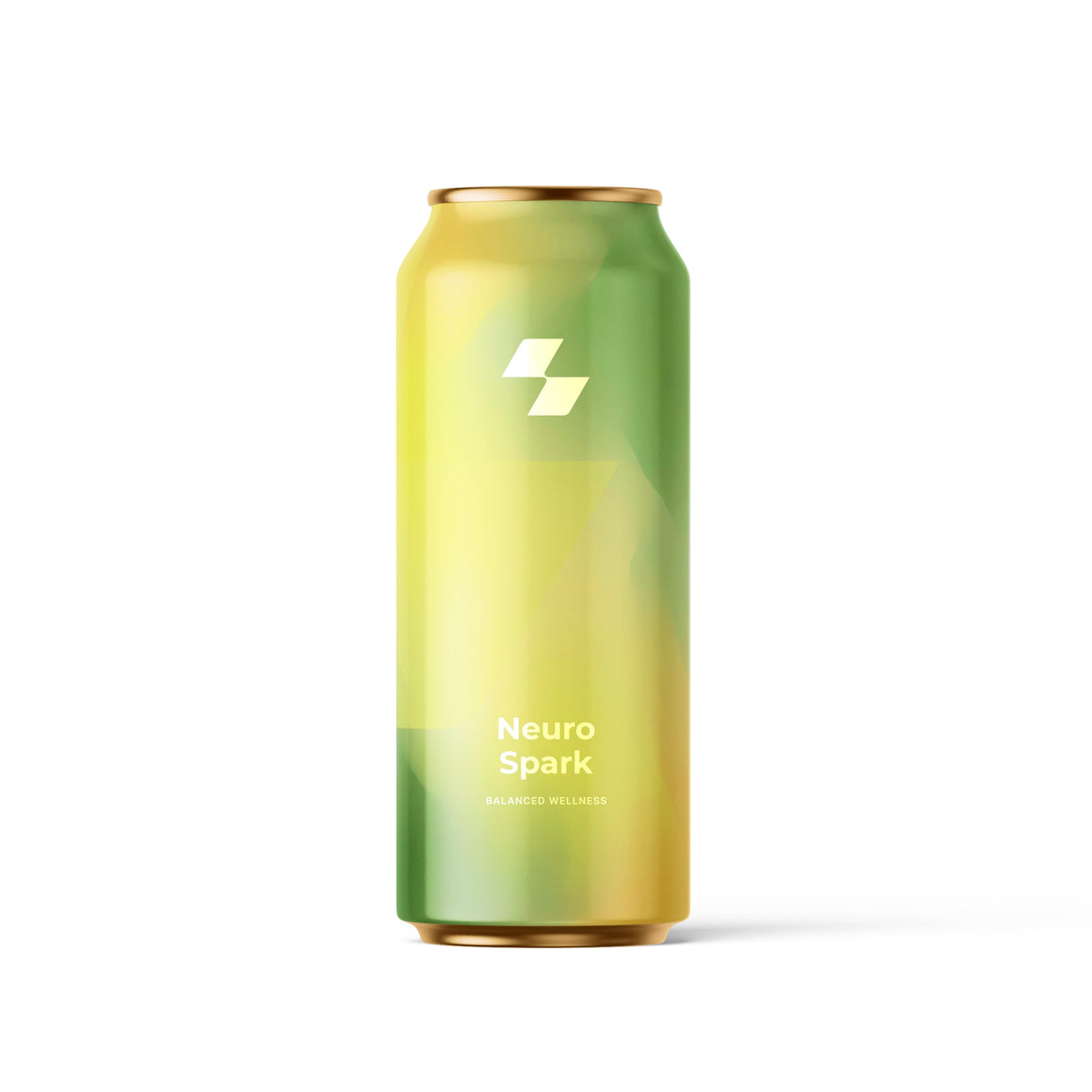 Green can with 'Neuro Spark' label on a white background (16 oz / 500 ml)