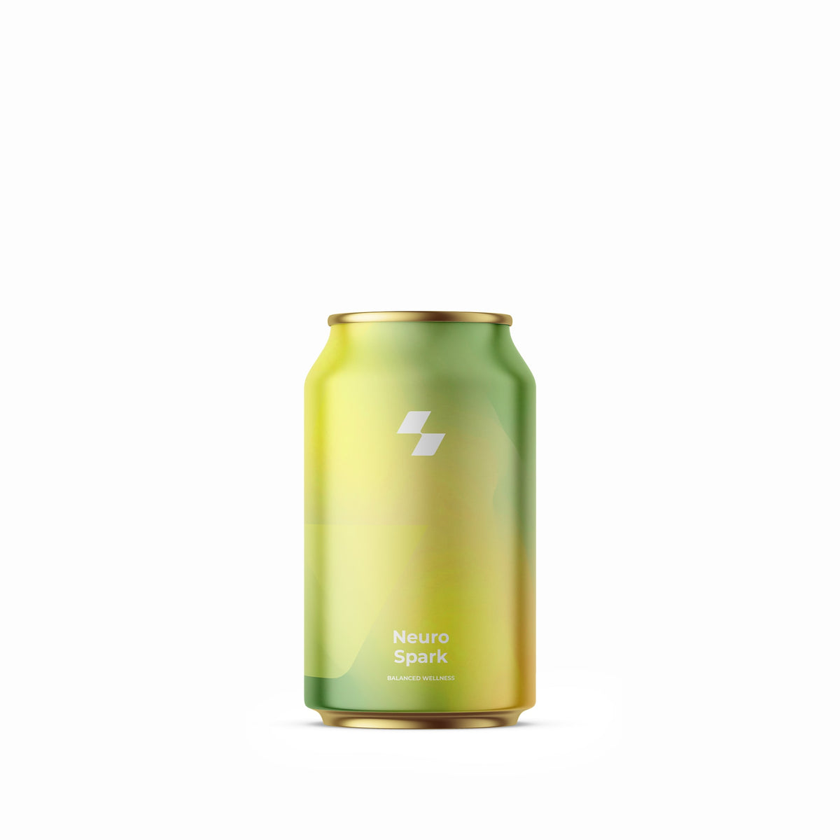 Green can labeled 'Neuro Spark' on a white background (12 oz / 330 ml)